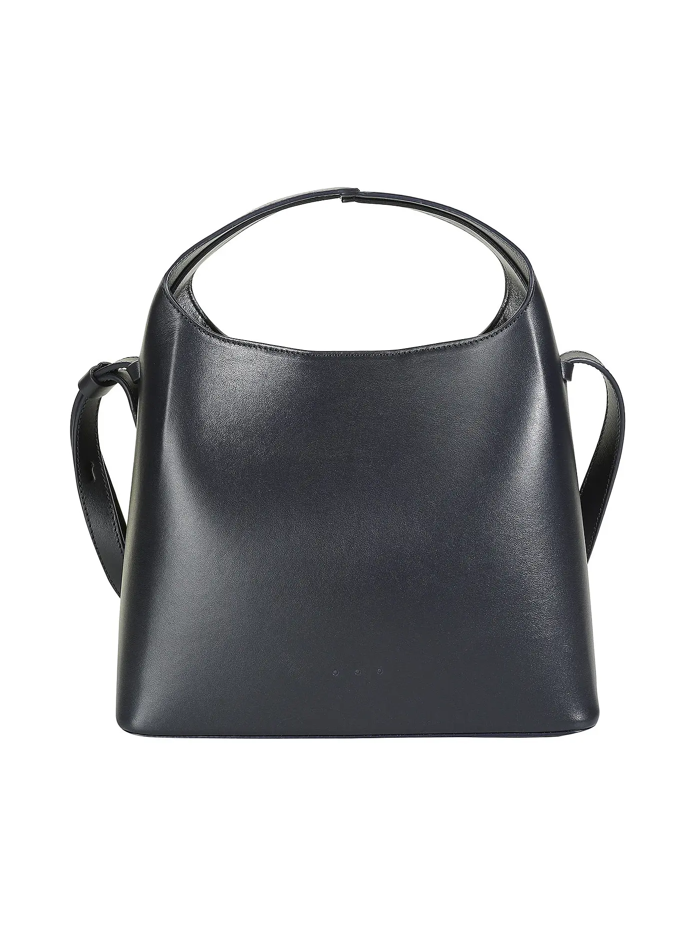 AESTHER EKME | Ledertasche - Umhängetasche MINI SAC | dunkelblau